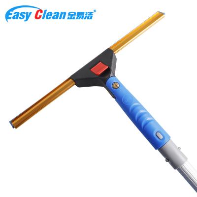 China Disposable Window Cleaner Washing Window Handle ECG Rotating Head Squeegee For Industrial Use for sale