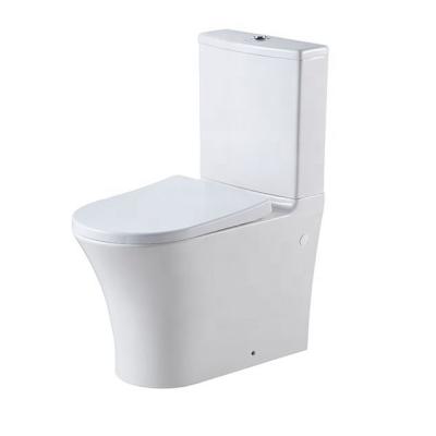 China Double P Flush Trap Ceramic Sanitary Ware Toilet from Double-flush for sale