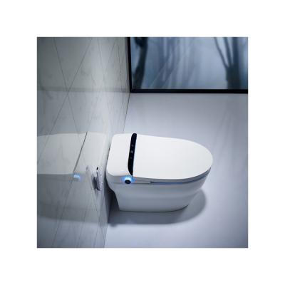 China Auto Operation Mode Design Automatic Sensor Flushing One Piece Intelligent Smart Toilet for sale