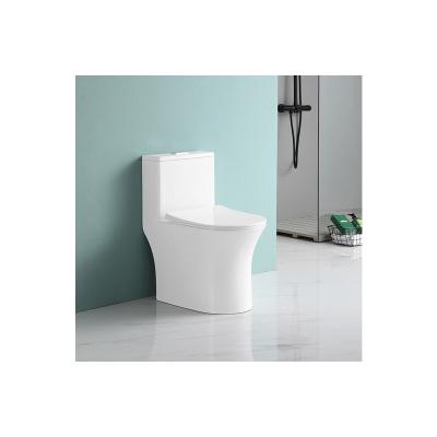 China Hot Selling Double-Flow Whirlpool Siphon Type One Super Piece Ceramic WC Toilet for sale