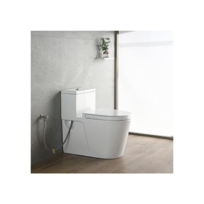 China Double-Flow Factory Wholesale Sanitary Ware Super Swirl Flush One Piece Toilet for sale