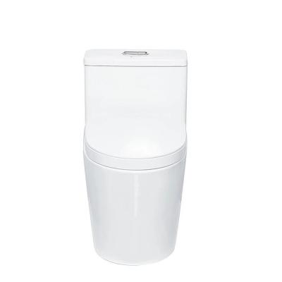 China Double-Flow High Quality Bathroom 1 Piece Siphonic WC Modern Ceramic Toilet for sale