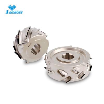 China PCD Diamond Tipped Pre Milling Cutters for CNC Edge Banding Machine Te koop