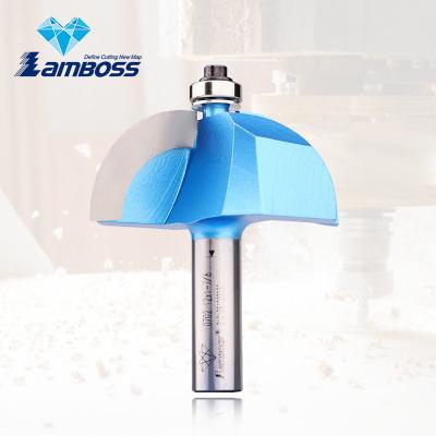 China Lamboss Cove Box Bit With Bearing For Wood Cove Router Bit 1/2*2 Engraving Router Bits for sale