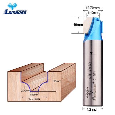 China Lamboss Flat Bottom Milling Cutter Wood Router Bits Carving Cutter Drill Bit For Wood for sale