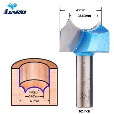 China Lamboss Dragon Ball Golden Round Knife Houtwerk Router Bit Dragon Ball Bit Te koop