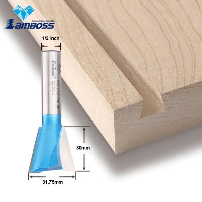 China Lamboss Dovetail Bit For Woodworking Carving Cutter Dovetail Router Bit Without Bearing for sale