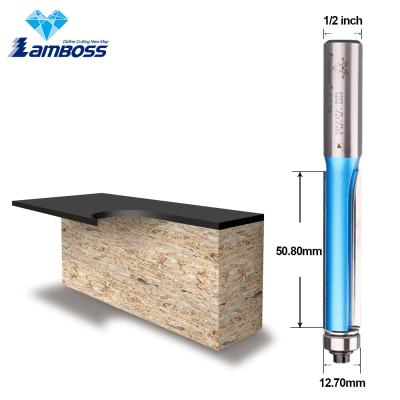 China Lamboss Straight Flute Router Bit With Bearing 1/2