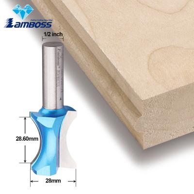 China Lamboss Corner Rounding Router Bit Convex Edging Router Bit 1/2