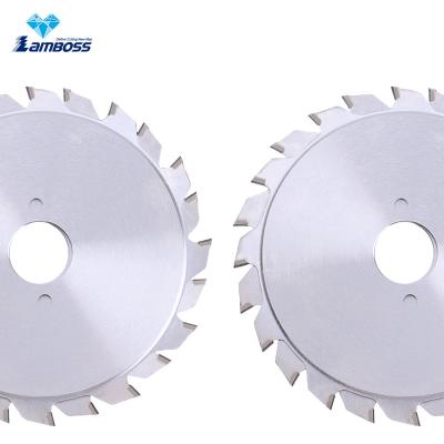 China Lamboss PCD Double Scoring Saw Blade Circular Saw Blade Flat Tooth Diamond Blade for sale