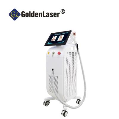 China Triple Wavelength Diode Laser/808nm 755nm 1064nm Triple Wavelength Diode Laser for sale