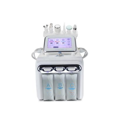 China Schoonmakende Machine 6 van 1.5Mhz Hydrafacial in 1 Hydro Dermabrasion Spa Water Dermabrasion Te koop