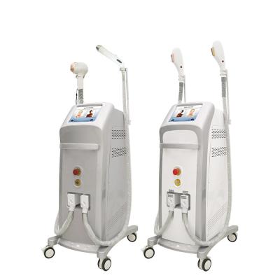 China 640nm 808nm Diode Laser Hair Removal Nd Yag Multifunctional Skin Care Machine for sale