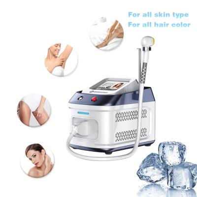 China 1600watt 808nm Diode Laser Hair Removal Machine Alma Soprano Laser Machine for sale