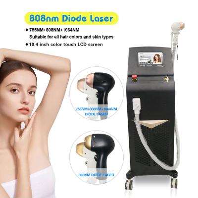 China 808nm Permanent Hair Removal machine/diode laser machine portable for sale