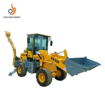 China Building Material Shops 920 Construction Machine Small Mini Loader Wheel Heavy Duty Micro Backhoe Loader Excavator for sale