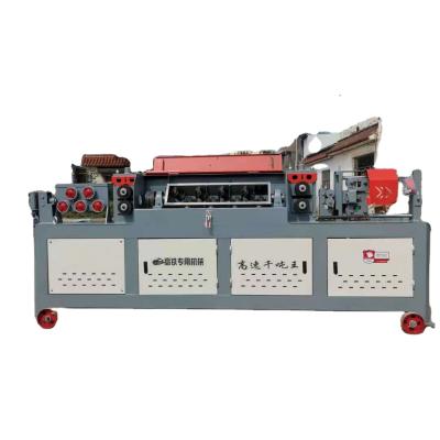 China Steel Breaking Construction Projects Steel Wire Steel Bar Rebar Straightening and Slitter Rebar Straightener for sale