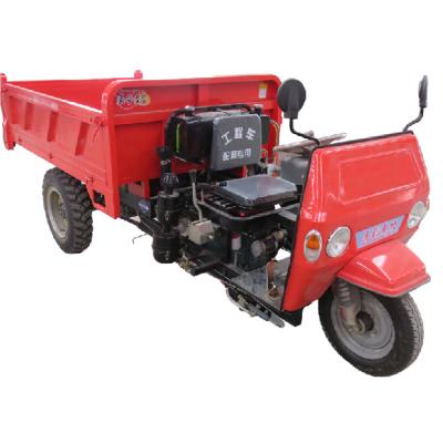 China Diesel Cargo Three Wheel Truck Tricycle Cargo Loader Motorcycles For Agricultural Use for sale