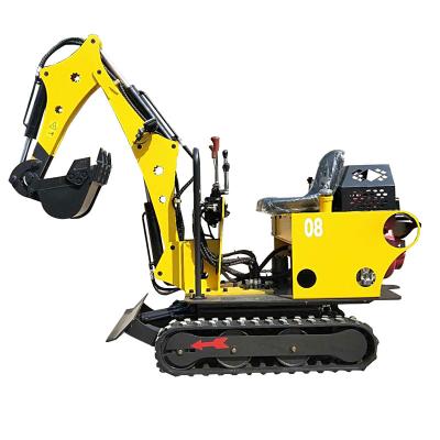 China Custom High Quality Mini Track Crawler Small Excavator Micro Digger Machinery Repair Shops 08 for sale