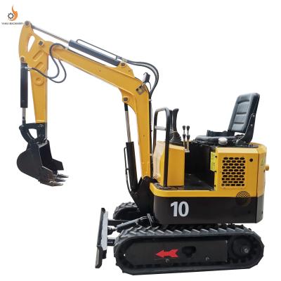 China Construction material shops hydraulic mini excavator 10 mini loader digger bagger with competitive prices for sale