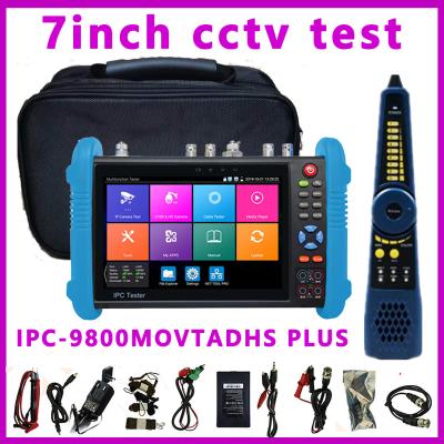 China Ipc9800 Ip Camera Tester Video Surveillance Wifi Cctv Hdmi Tester In The Test Ip Heat Camera Onvif H.265 4k 7inch Cctv Test 8mp 1/3 inch for sale