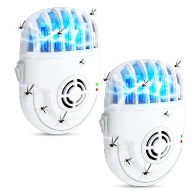 China Viable 3 In 1 Ultrasonic Pest Reflector Mosquito Killer Flashlight for sale