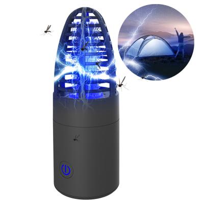 China Viable USB LED Rechargeable Mosquito Killer Bulbs Electric Mosquito Killer Lamp Usb Led Insect Fly Pest Bug Zapper for sale