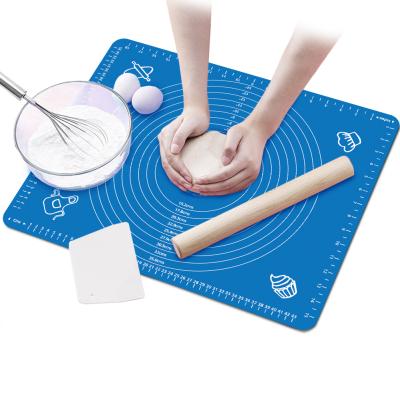 China Reusable Baking Mat Silicone Non-Slip Sustainable Non-stick Kitchen Silicone Baking Mat Silicone Baking Mat for sale