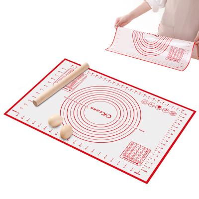 China High Quality Viable Large Pyramid Rolling Silicone Pastry Making Mat Food Non Stick Silicone Bake Making Mat Macaron With Measurements for sale