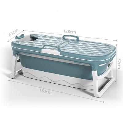 China 1.38M Free Standing Children's Folding Tub Massage Tub Adult Baby Bathtub for sale