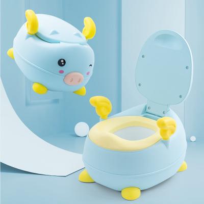 China Flying Pig Baby Potty Chair Flying Pig Baby Plastic Potty Kids Toddler Travel Training Toilet Children's Potty Chair for sale