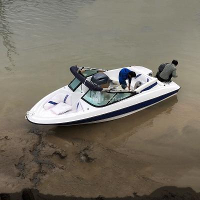 China Big Promotion FRP+STEEL Water Entertainment Equipment Electric Speed ​​Boat For Sale for sale