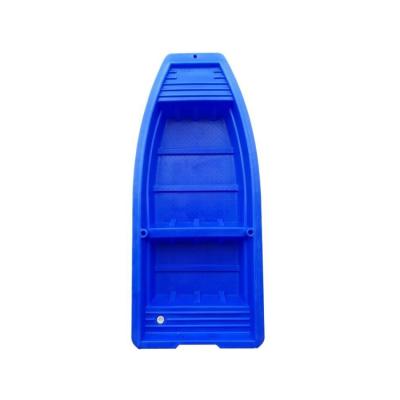 China 2.5M Plastic Boat Manufacturer Selling High Quality Rivers and Lakes Plastic Rowing Boat for Fishing and Entertainment for sale