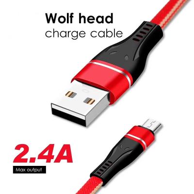 China Original Fast Speed ​​Charging For iPhone Mobile Phone Fast Charging USB Cable Type-C Strong Nylon Micro Data Cable for sale