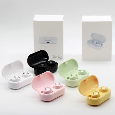 China Hot Sale In-ear Products TW60 Design TWS Mini Wireless Earphone With Charging Case Earphone For Iphone for sale