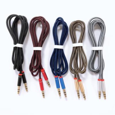 China Electrical Aux Wire Car Audio Car Adapter 3.5mm Male. cable to male stereo for car cell phone speaker headset for sale