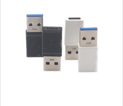 China For Computer and Laptop ABS USB 3.1 Type C Female to USB A Male OTG Data Sync Charging Adapter for sale