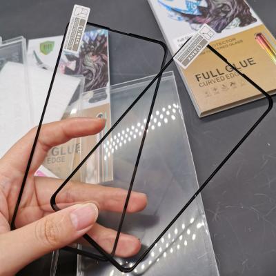 China Mobile Phone Screen Protector Mobile Phone Protection For Samsung For iPhone 13 pro Full Glue 3D Flexible Clear Tempered Glass film for sale