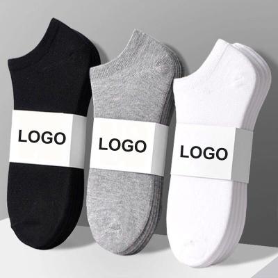 China Custom Sporty Summer Sock Cotton Men Shorts Booties Invisible Boat Socks Low Cut Socks for sale