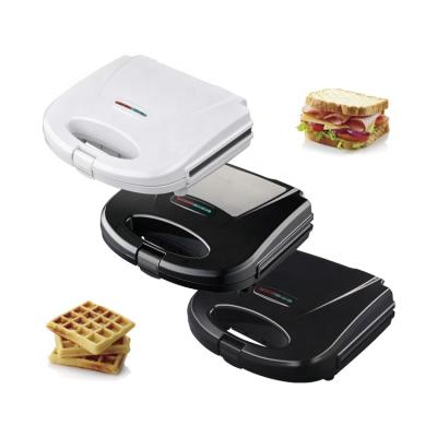 China Household Kitchen Appliances 2 Slice Upright For Storage With Plate Fixed Temperature Electric Breakfast Sandwich Maker for sale