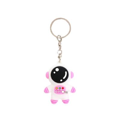 China Creative Three-dimensional Resin Astronaut Creative Three-Dimensional Resin Cute Pendant kawaii Ring Gift Small Key Chain for sale