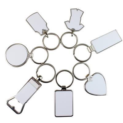 China Gift key chain sublimation mute keychain set diy personalized decoration kawaii pendant keychains for sale