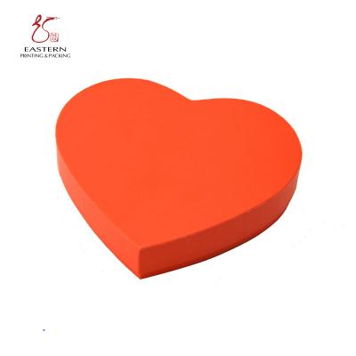 China Handmade Custom Heart Shape Packaging Box For Chocolate Flower for sale