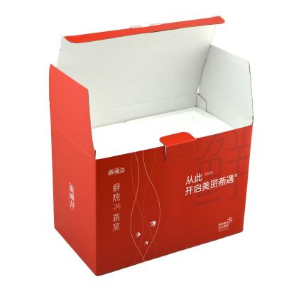 China Good quality handmade cheap price printing custom color packaging cubilosis corrugated box logo shipping carton box for sale