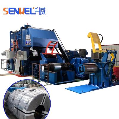 China Hotels Senwel 6 Roll Hi Rolling Carbon Steel Stainless Steel Strips Coils Cold Rolling Mill Machinery for sale