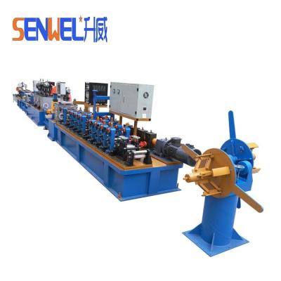 China Pipes SENWEL Stainless Steel Pipe Welding Machine Potable Industrial Tube Mill for sale