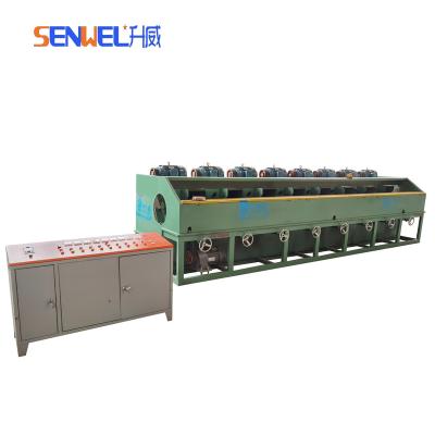 China SENWEL High End Decorative Tube Easy-to-operate Pipe Polishing Greading Machine Production Line For Round Pipes Factory Price for sale