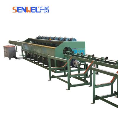 China Decorative Tube SENWEL High End Easy-to-operate Tube Polishing Greading Machine Equipment For Round Pipes Factory Price for sale