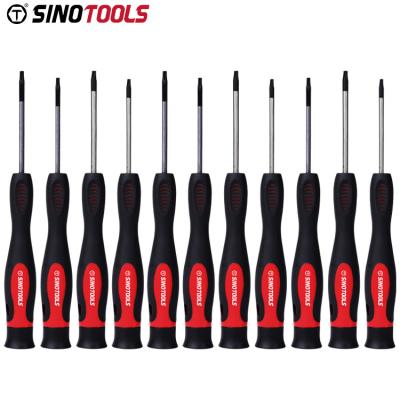 China Household Tool Kit Double Color Simple Multi Style Screwdriver With Hanging Hole Accept Custom Logo for sale