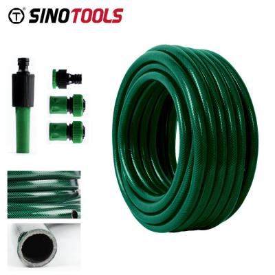 China Adjustable Expandable and Flexible Hose Nozzle PVC Garden Hose Spout with Spout Set for sale